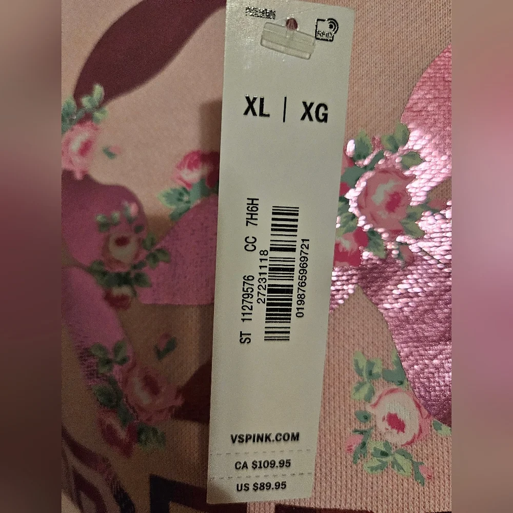 NWT PINK x LoveShackFancy Oversized Hoodie🩷 - Picture 11 of 15